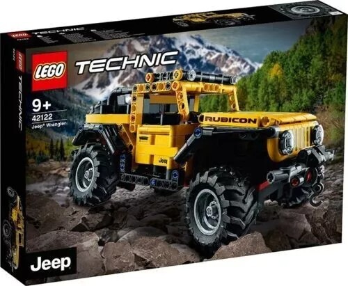 LEGO TECHNIC JEEP WRANGLER AGE 9+ PIECES 665 ART 42122