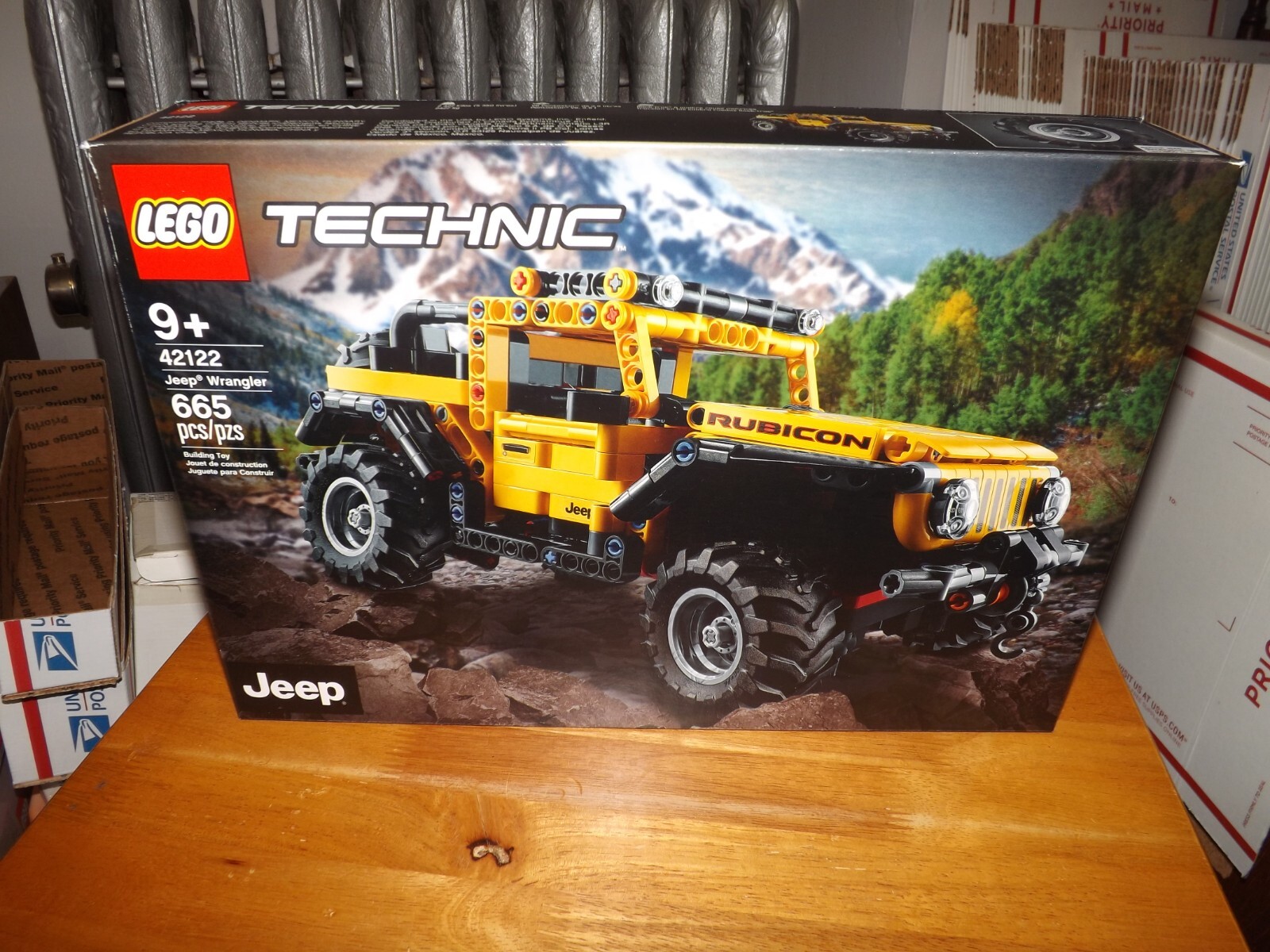 LEGO TECHNIC JEEP WRANGLER KIT 42122 665 PCS NEW IN BOX 2021