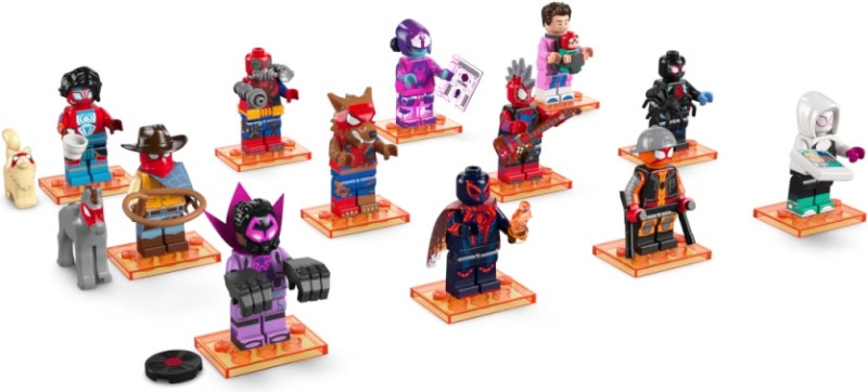 Lego Spiderman Across The Spider-Verse Complete Set of 12 71050 Brand New Sealed