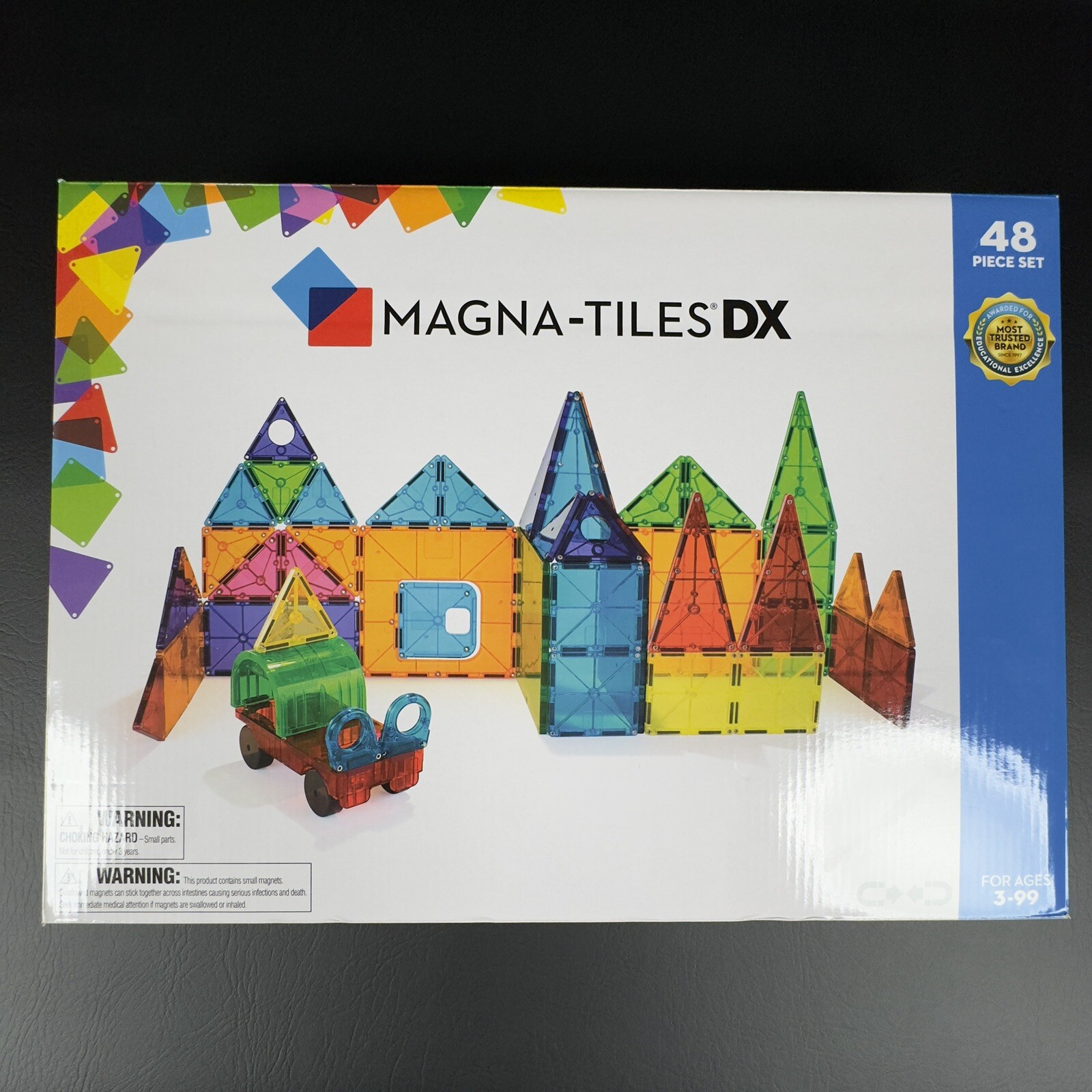 Magna – Tiles DX 48 Piece Set Ages 3 – 99 Construction Set Educational