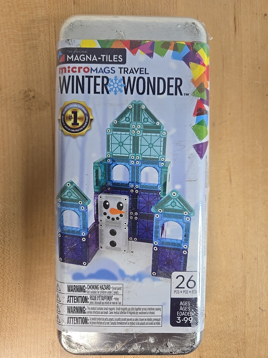 New MAGNA-TILES Winter Wonder Travel Set