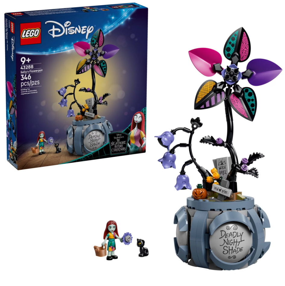 LEGO 43288 Disney The Nightmare Before Christmas Sally’s Flowerpot SEALED