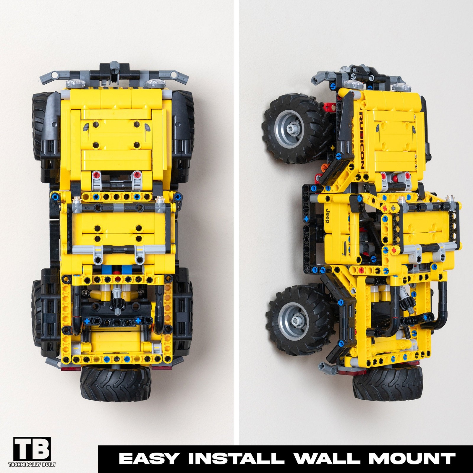 Wall Mount for LEGO Technic Jeep Wrangler-42122