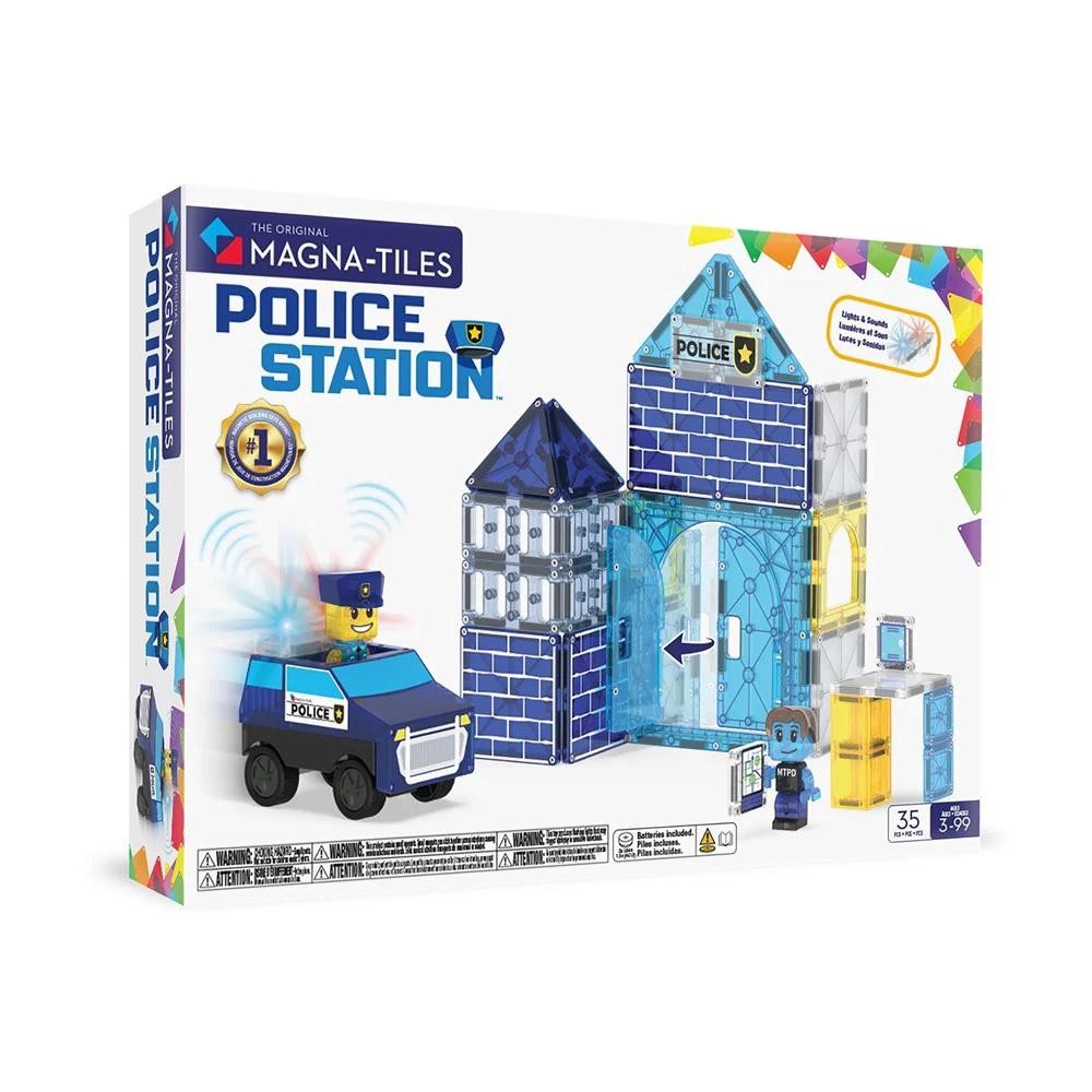 Police Station, 35 Piece – Magna-Tiles
