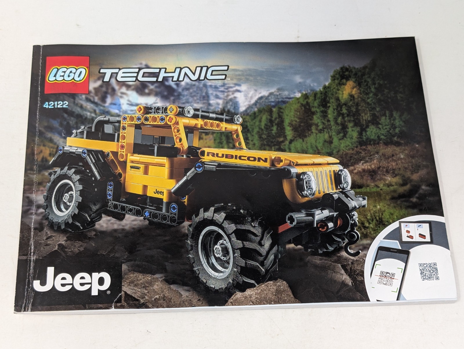 LEGO Technic – Jeep Wrangler -Manual Only – 42122 – Flaw