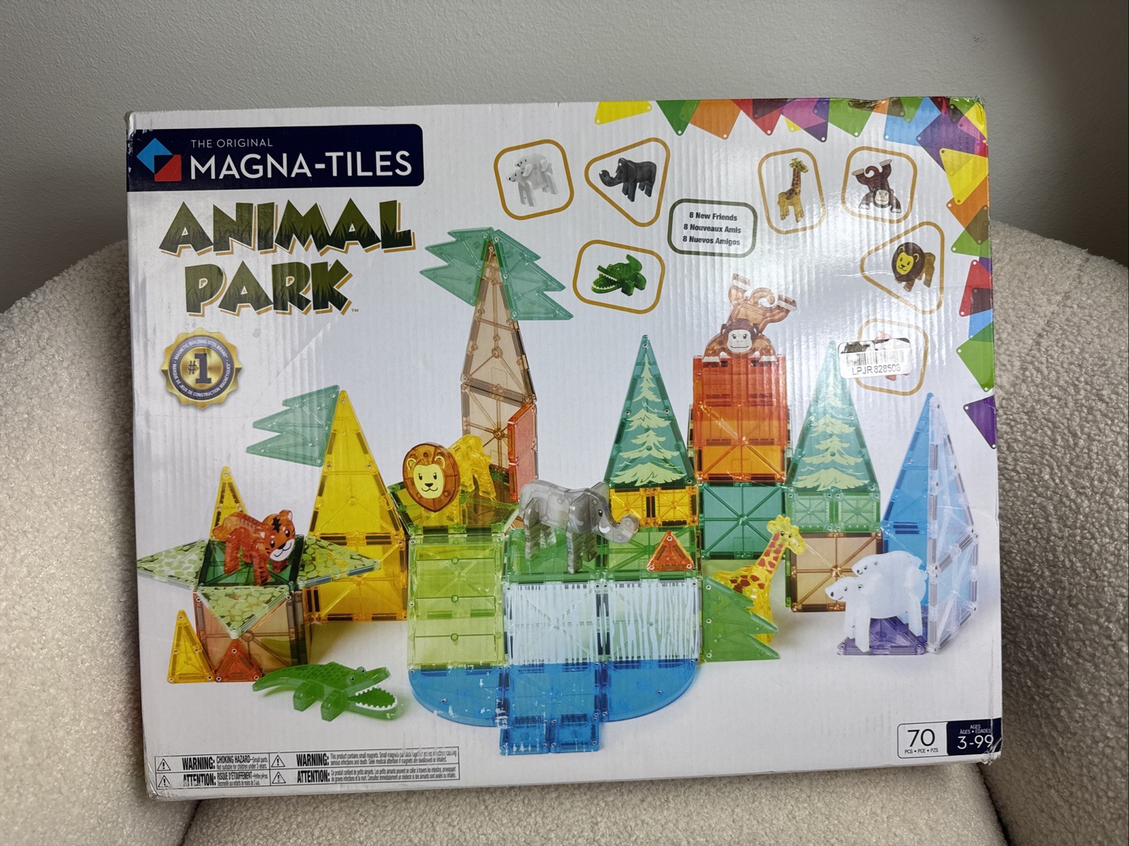 MAGNA-TILES Animal Park Toy for Kids