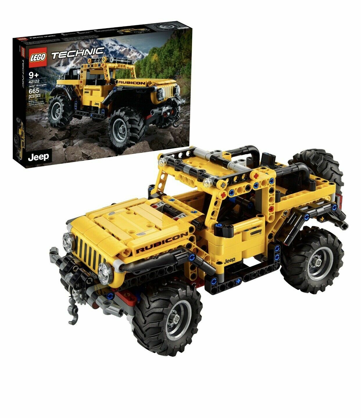 LEGO Technic Jeep Wrangler 42122 Building Kit (665 Pieces) Brand New