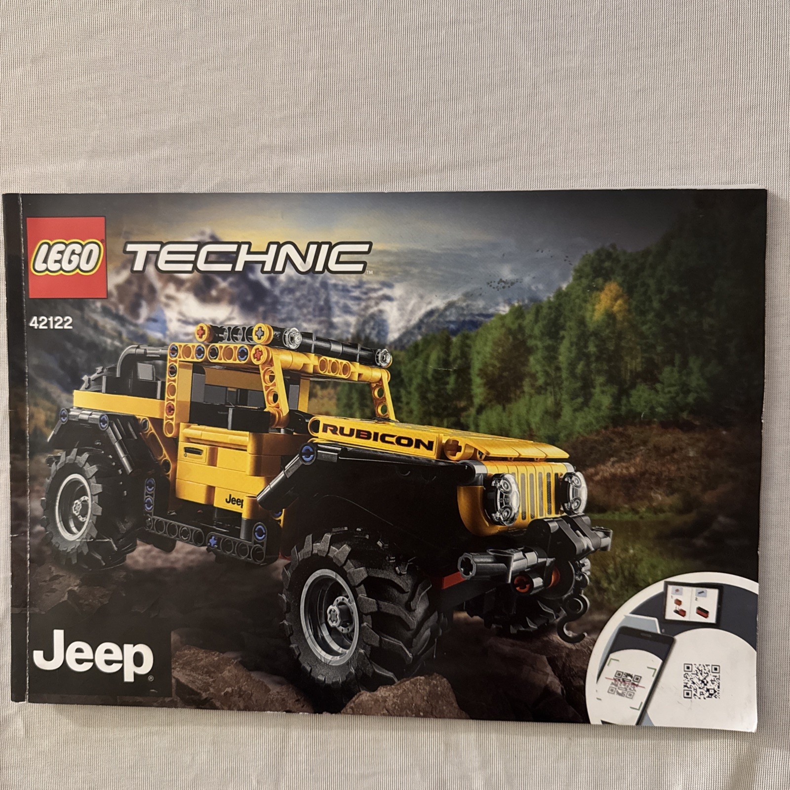 LEGO Technic Instruction Manual ONLY 42122 Jeep Wrangler