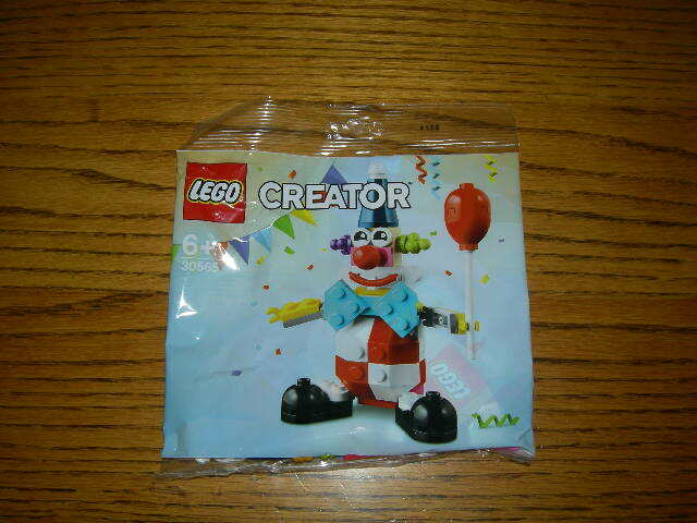 IN HAND New/Fac 2021 RETIRED Lego HTF Creator 30565 Birthday Clown Polybag Set