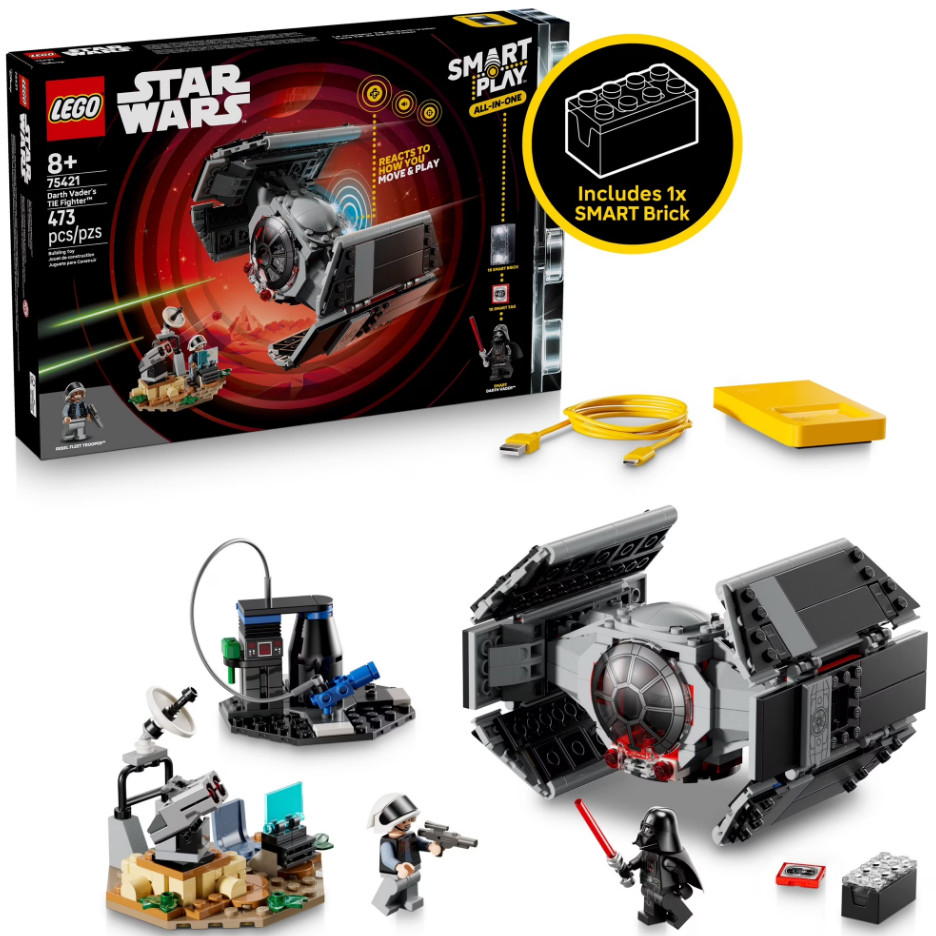 New Lego Darth Vader’s TIE Fighter Building Toy Set 75421