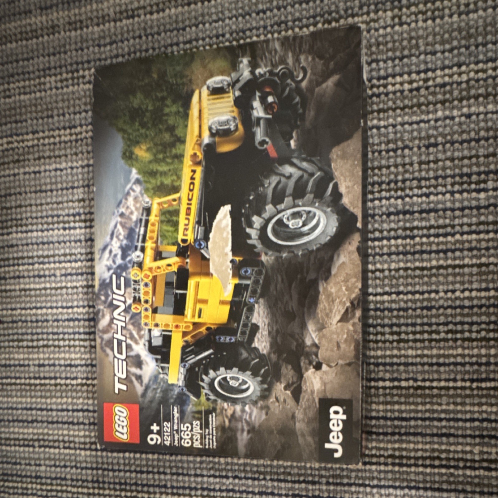 LEGO Technic Jeep Wrangler 42122 Illustrated English Manual Booklet