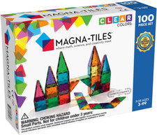 Magna-Tiles 3D Magnetic Building Tiles – Pack of 100 Original