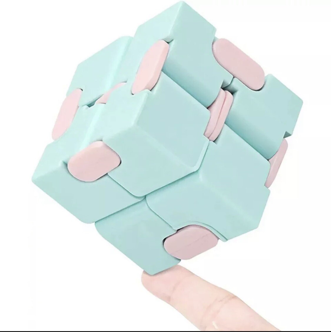 Kids Sensory Infinity Fidget Cube Stress Toy Gift Game For Autism Anxiety Relief