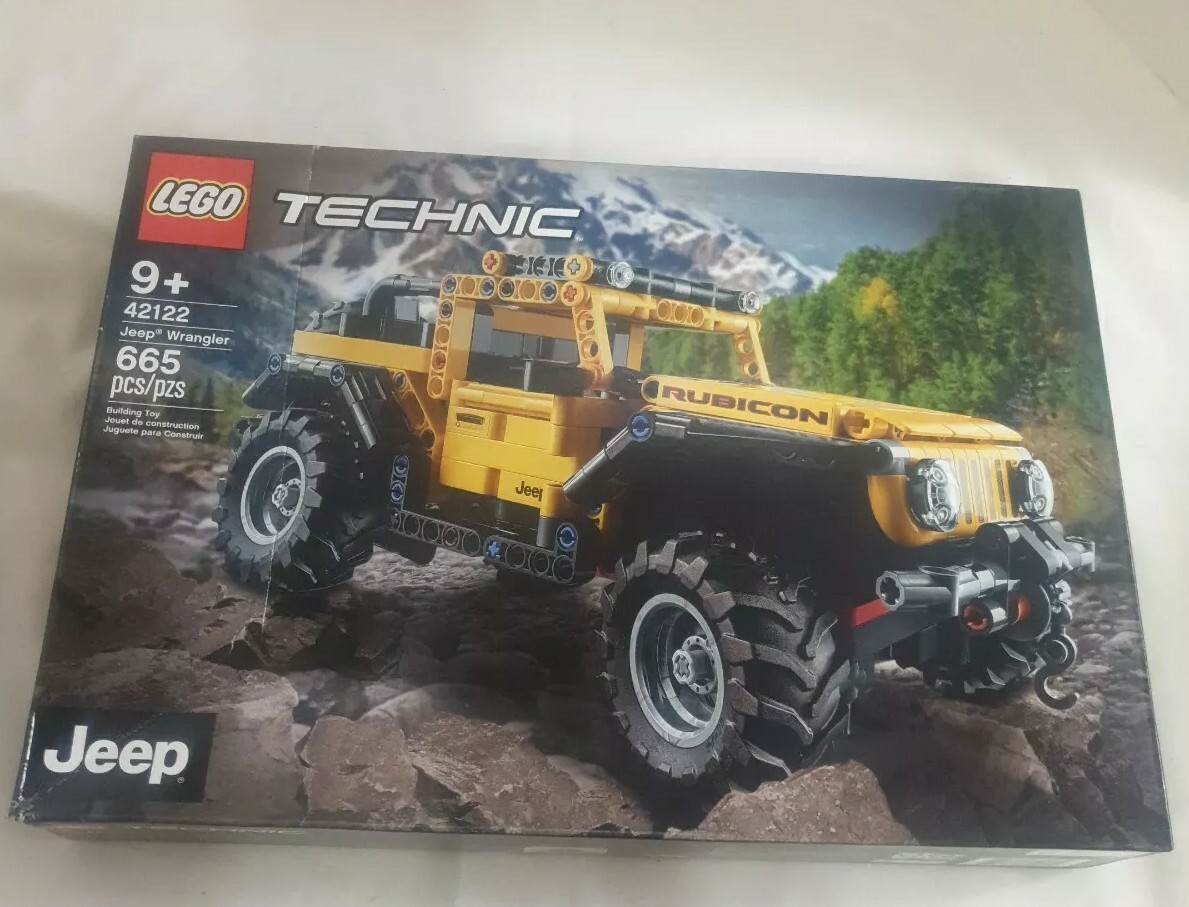 NEW LEGO Technic Jeep Wrangler 42122 Building Kit (665 Pieces)