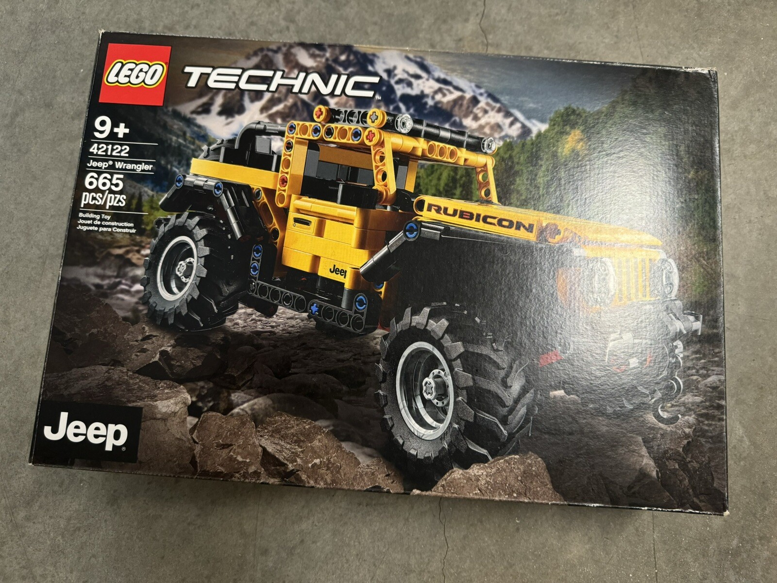 Lego Technic Jeep Wrangler 42122 – EMPTY BOX ONLY