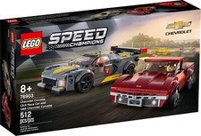 LEGO SPEED CHAMPIONS: Chevrolet Corvette C8.R Race Car and 1969 RETIRED 76903