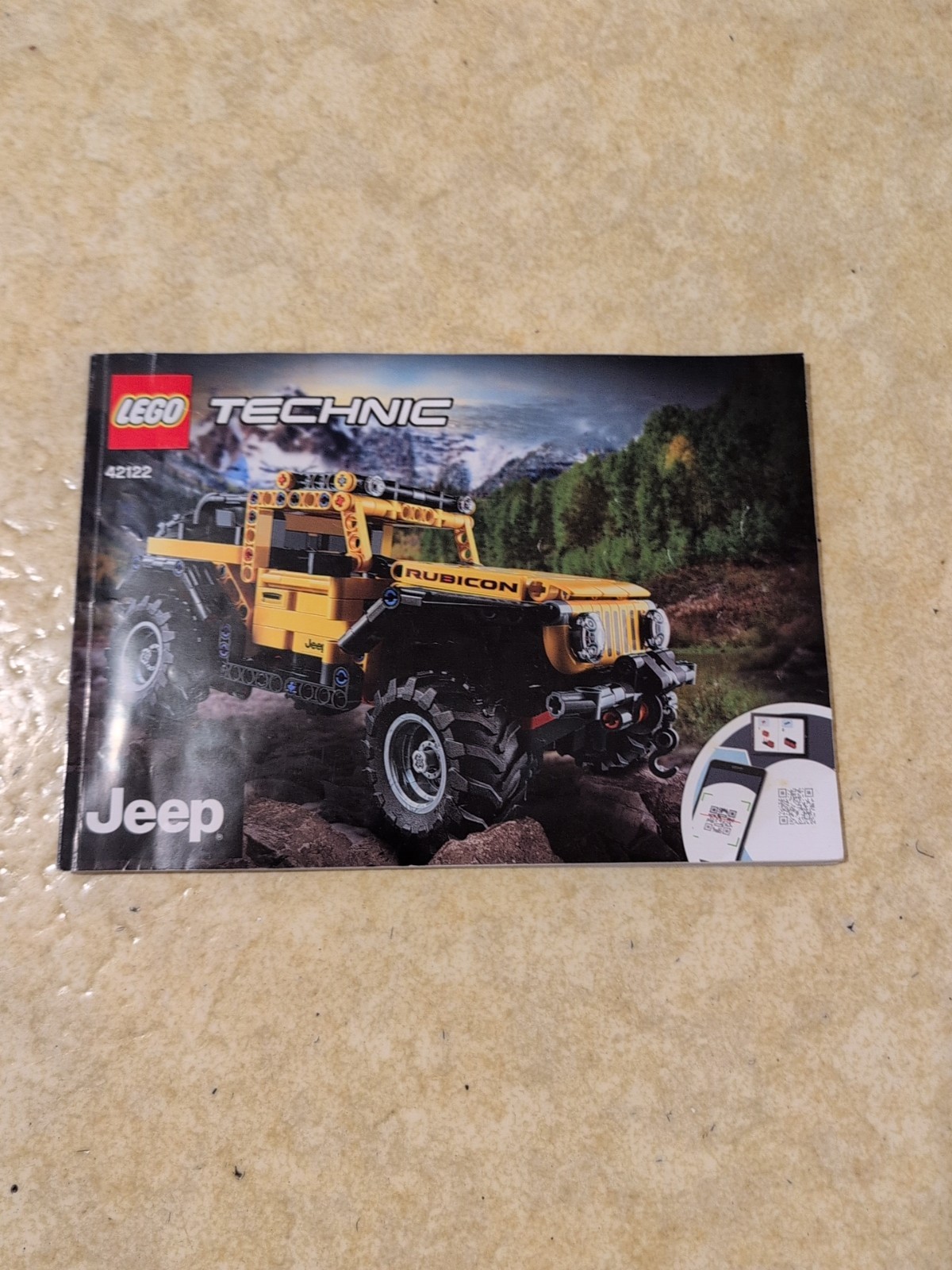 Lego Technic Jeep Instructions Only