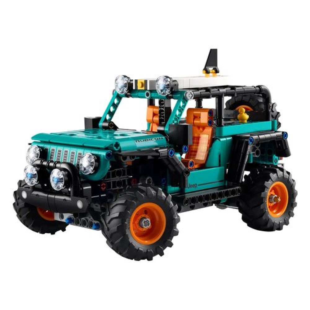 LEGO Technic Jeep Wrangler Rubicon SUV Building Set (723 Pieces)