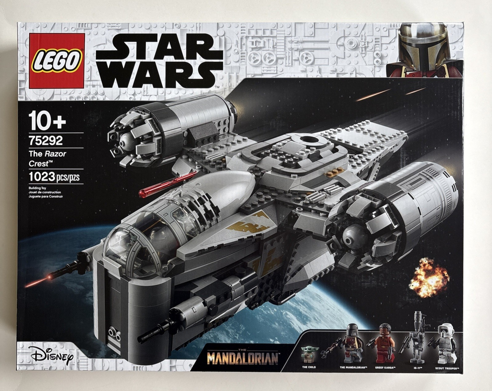 NIB LEGO STAR WARS: The Razor Crest (75292) The Mandalorian Retired Brand New!