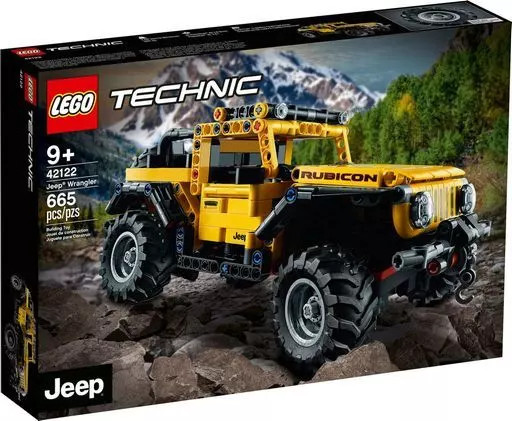 LEGO Technic Jeep Wrangler 42122 Used in Japan Building Toy Set