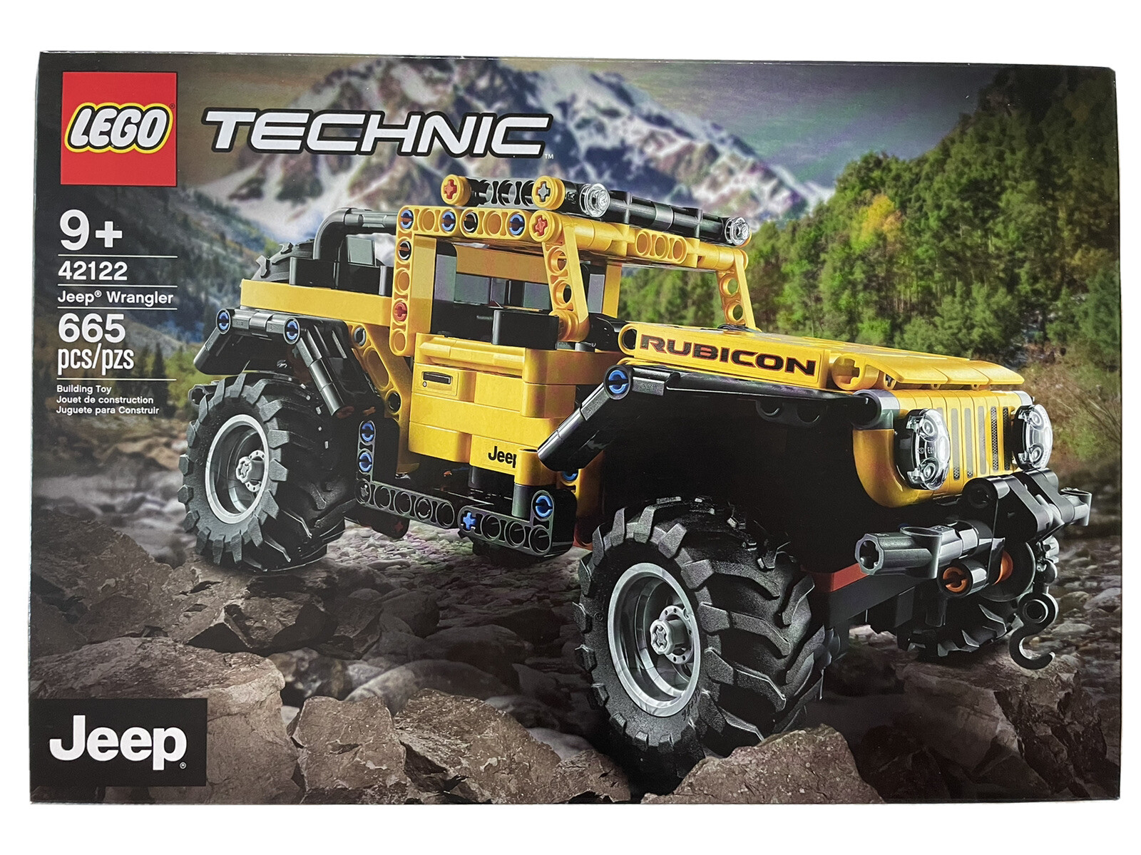 LEGO Technic Jeep Wrangler 42122 Building Kit (665 Pieces)