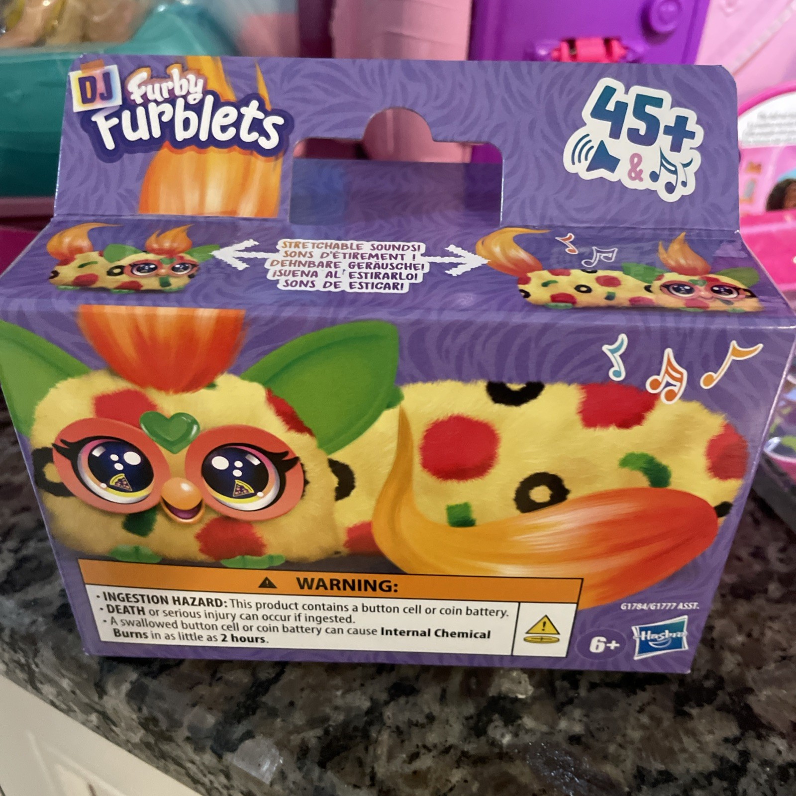 FURBY DJ Furblets Pepp-Oh-Roni Mini Electronic Plush Toy Funny Sound Effects New