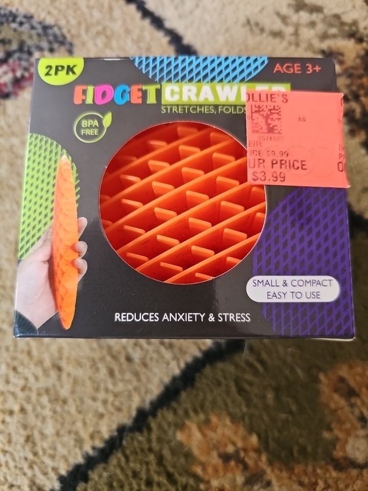 Flex Fidget Toy, Autism Sensory Toys. Set Of 2