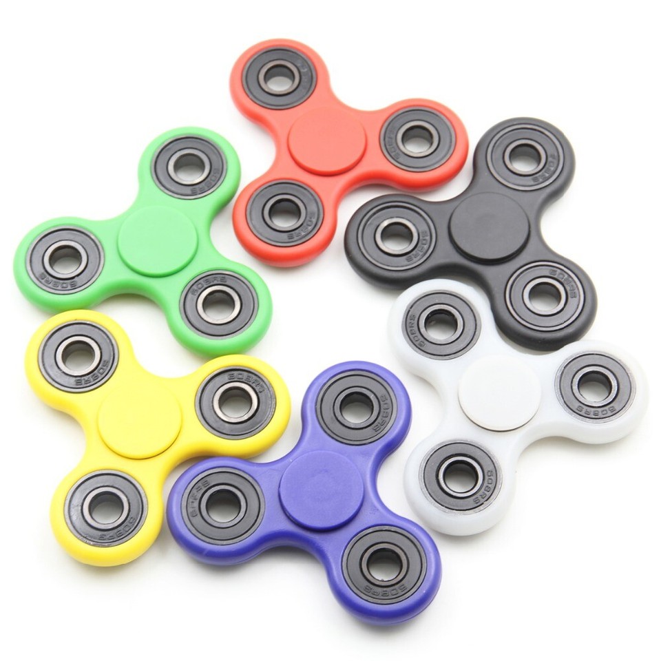 Fidget Spinner Stress Relief Anxiety Toy – Multiple Colors New In Box New In Box