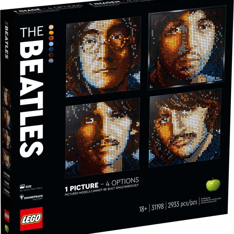 New In Sealed Box LEGO Art: The Beatles 31198 John Paul George Ringo RETIRED