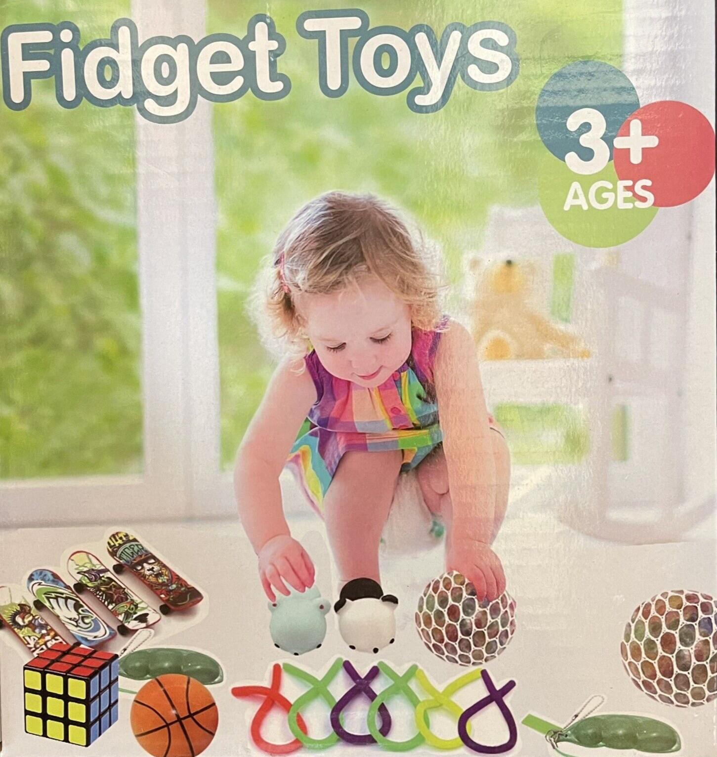 Sensory  Fidget Toy Set, 35 Pcs Stress Relief Party Favors, School Classroom Rew