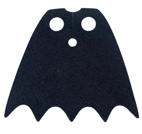 LEGO Batman Soft Black Cape for Minifigures – Spongy Stretchable Fabric GENUINE