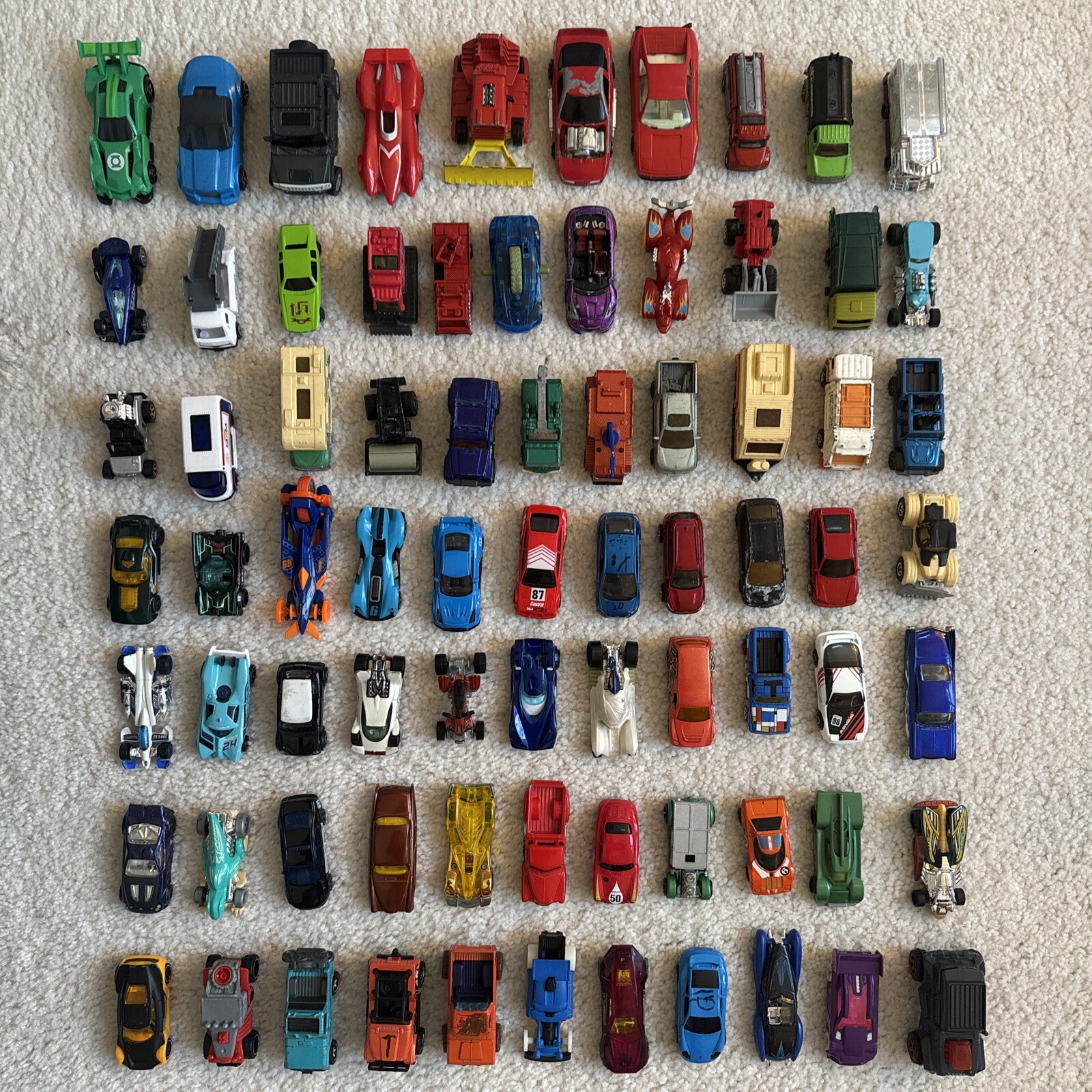 Hotwheels Matchbox Other Cars Trucks 2000’s Lot of 77 Y2K Collectable Toys