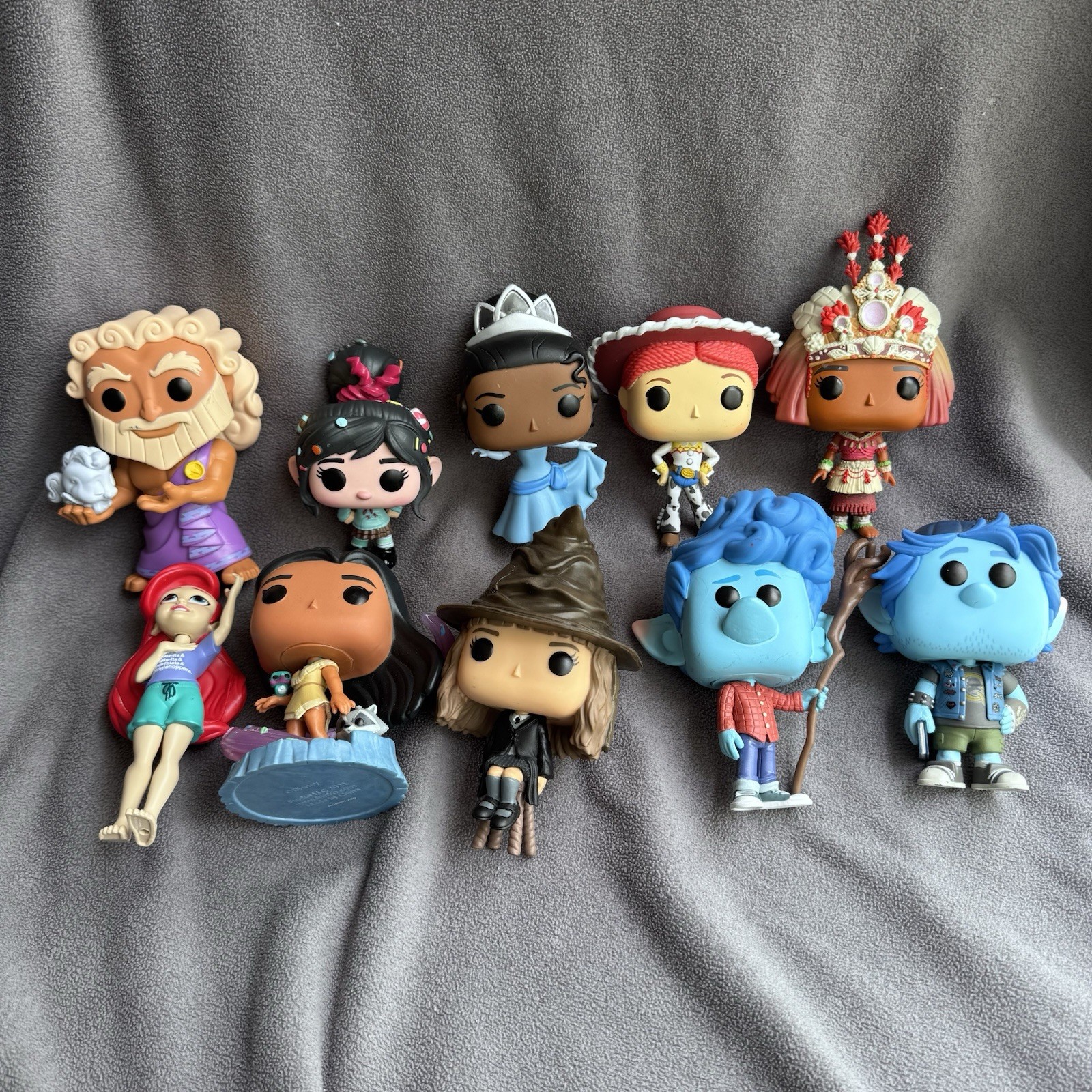 Funko Pop! Disney and Pixar Figures Mixed Lot of 10 Collectable Toys