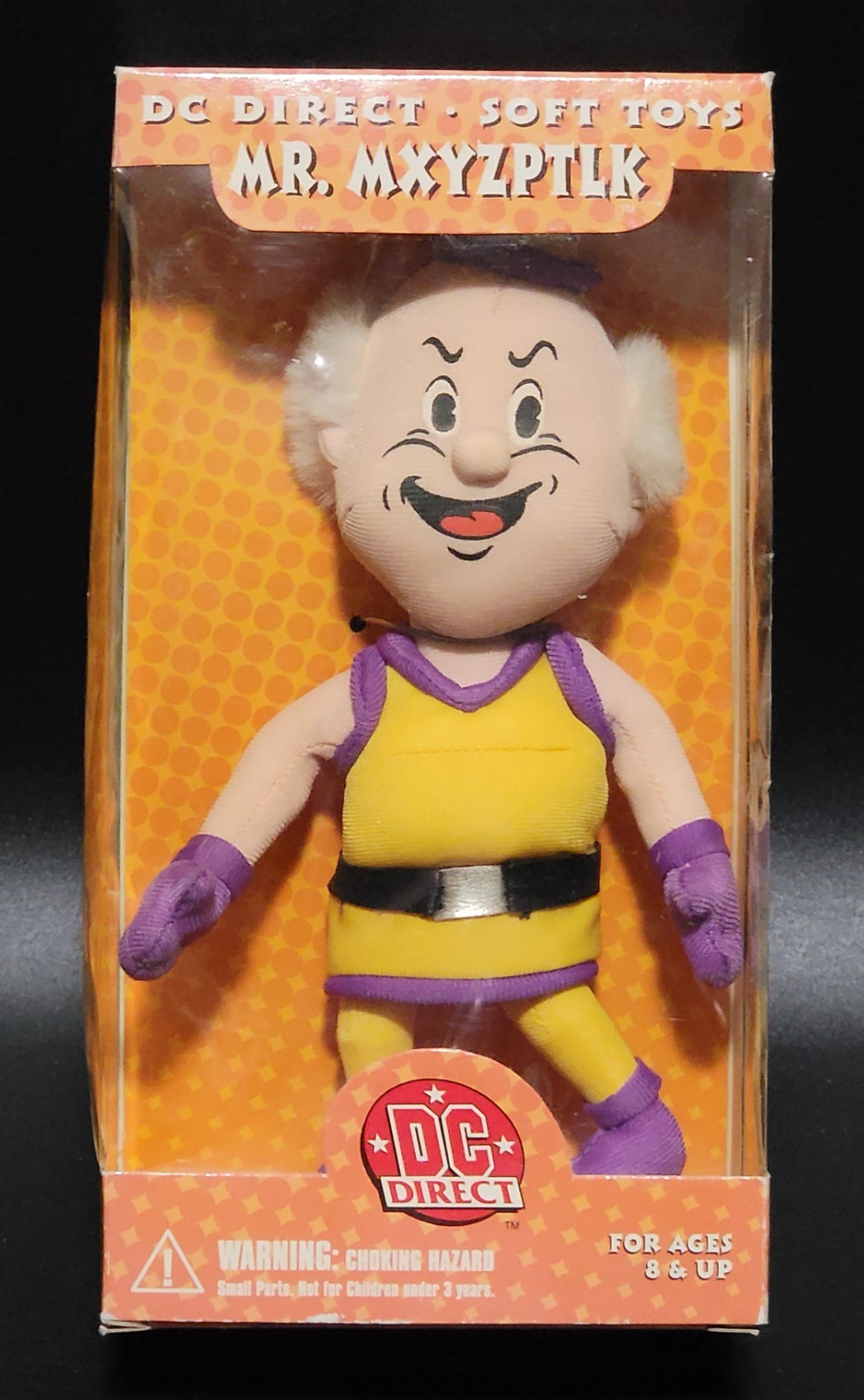 2000 DC Direct Soft Toys Mr Mxyzptlk Collectable Plush New In Open Box