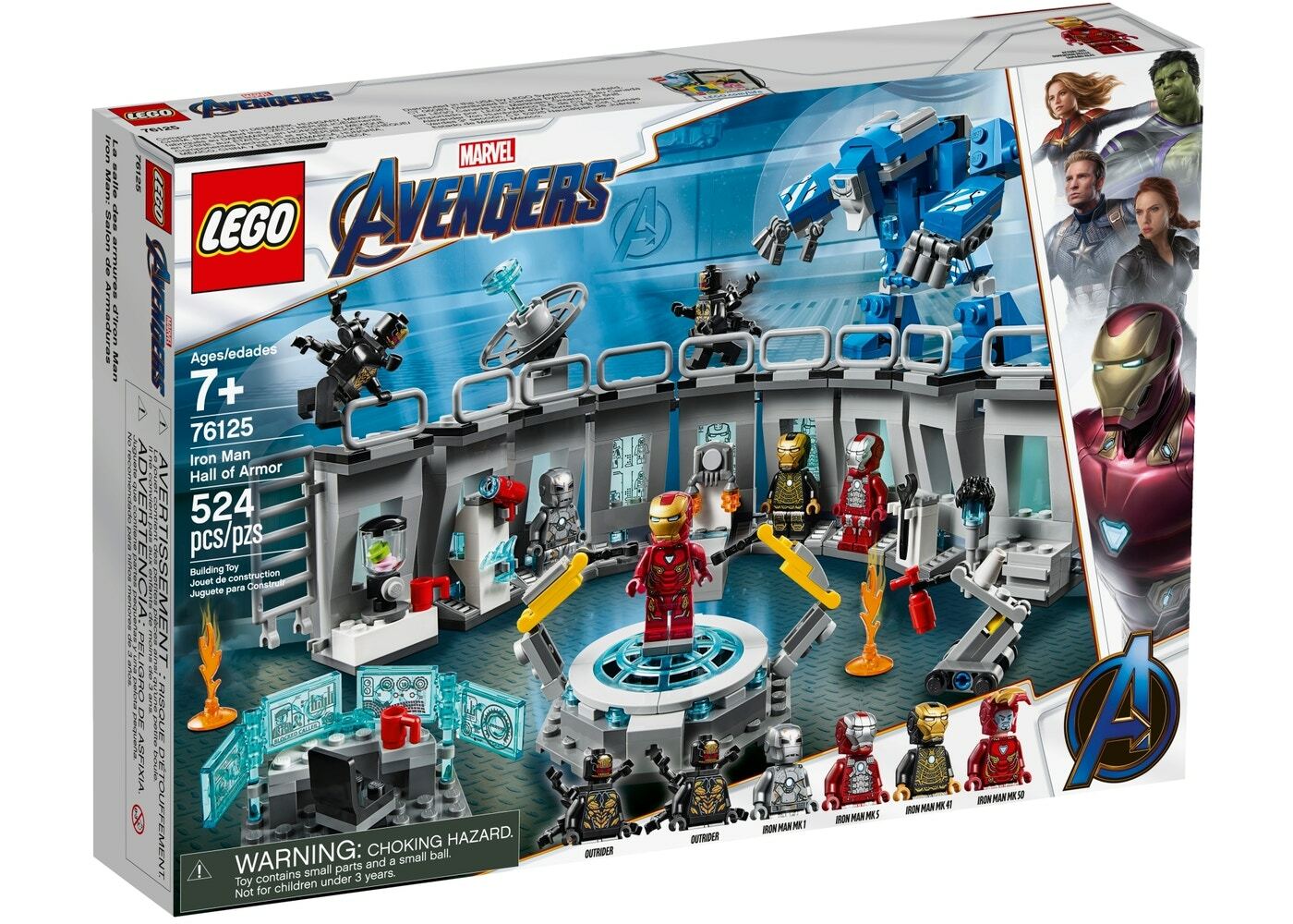 LEGO Super Heroes Avengers – Iron Man Hall of Armor 76125 – New & Sealed