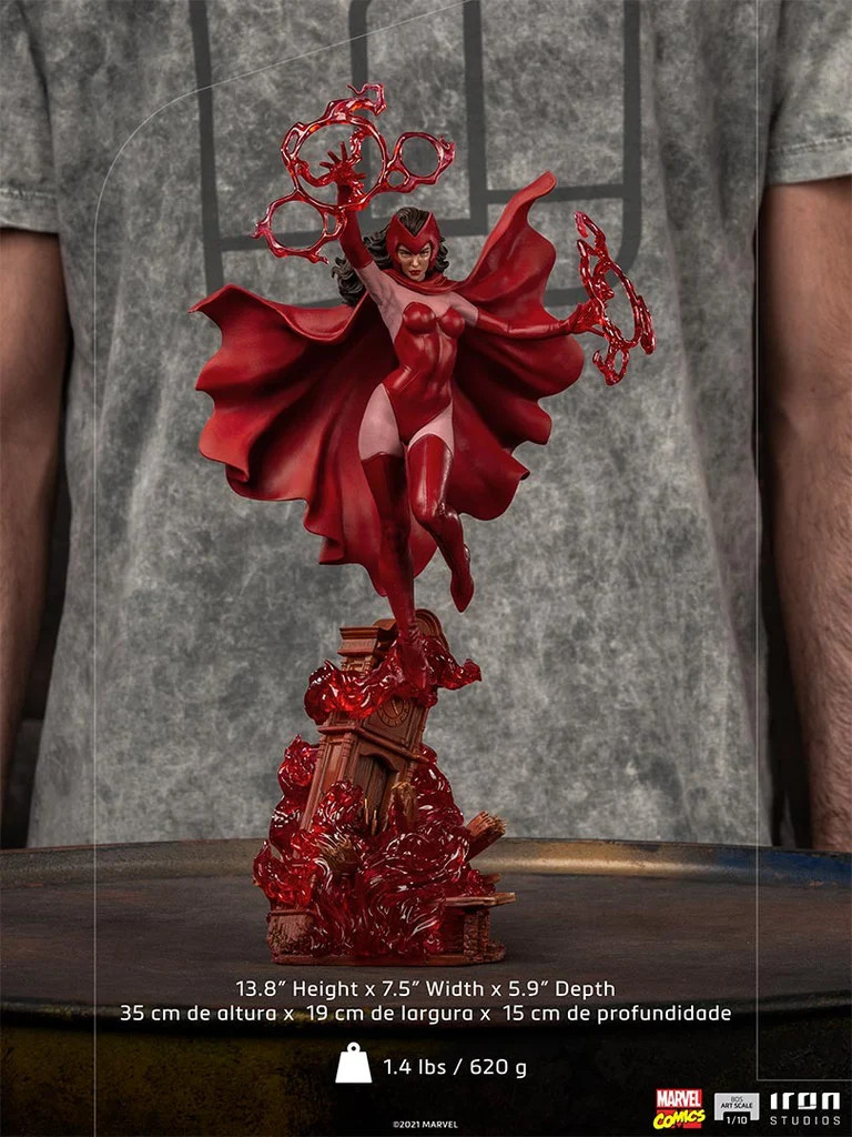 Scarlet Witch  X-Men Marvel – BDS Art Scale 1/10 – Iron Studios Collectable toys