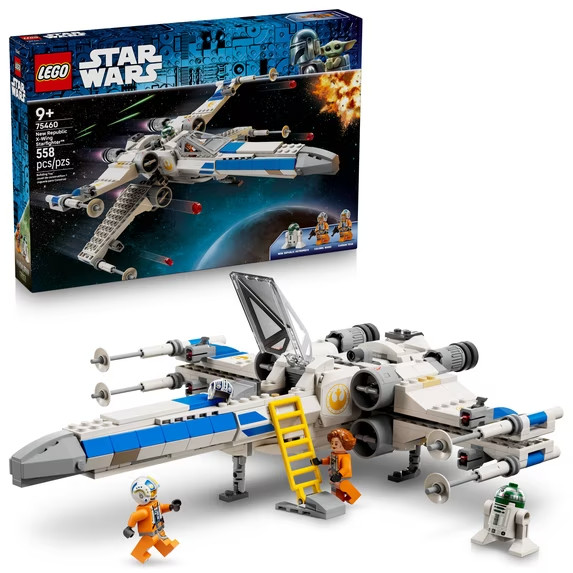 LEGO Star Wars New Republic X-Wing Starfighter Building Toy Gift