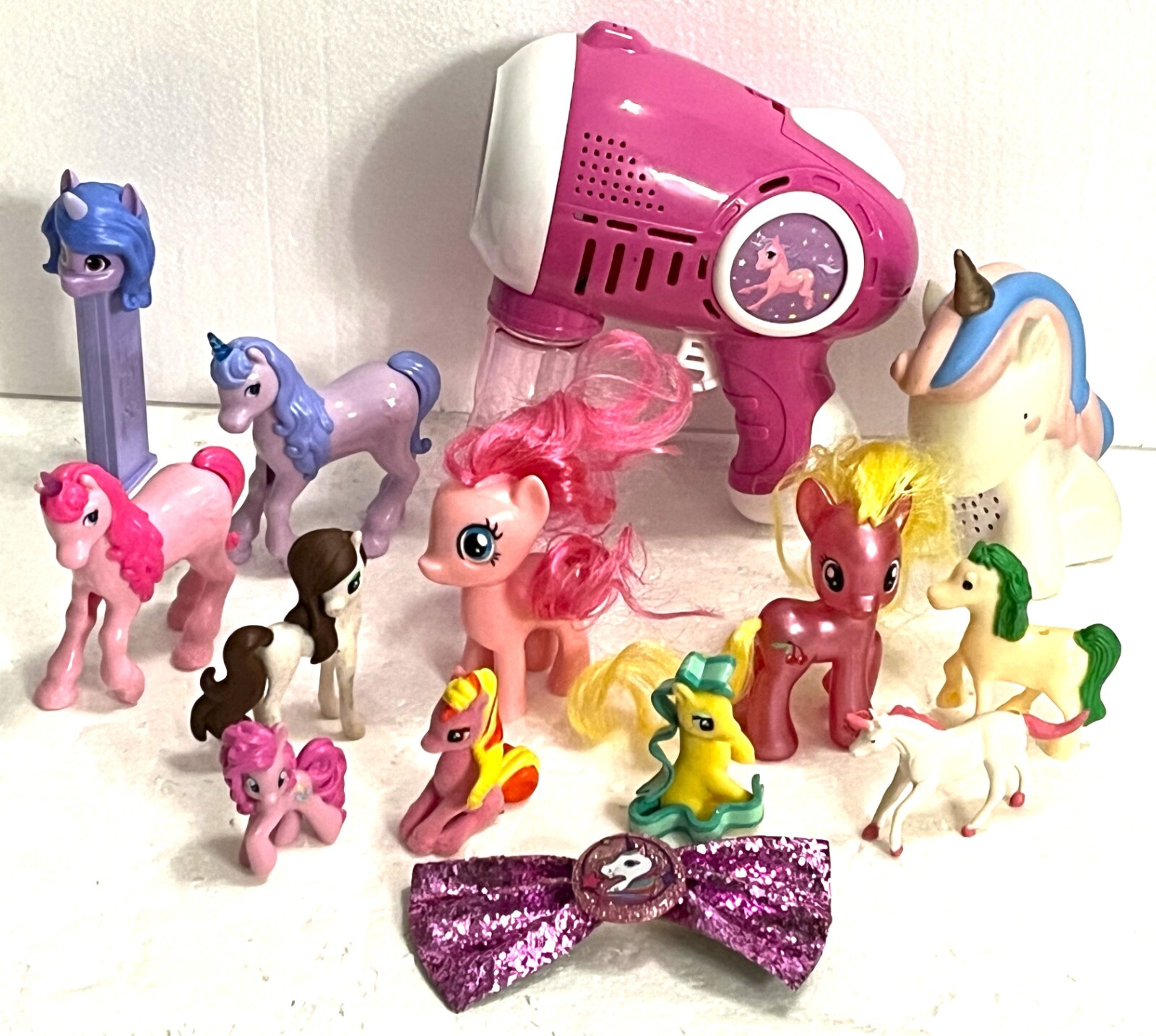 Unicorns / My Little Pony Figurines Accessories Toys Lot