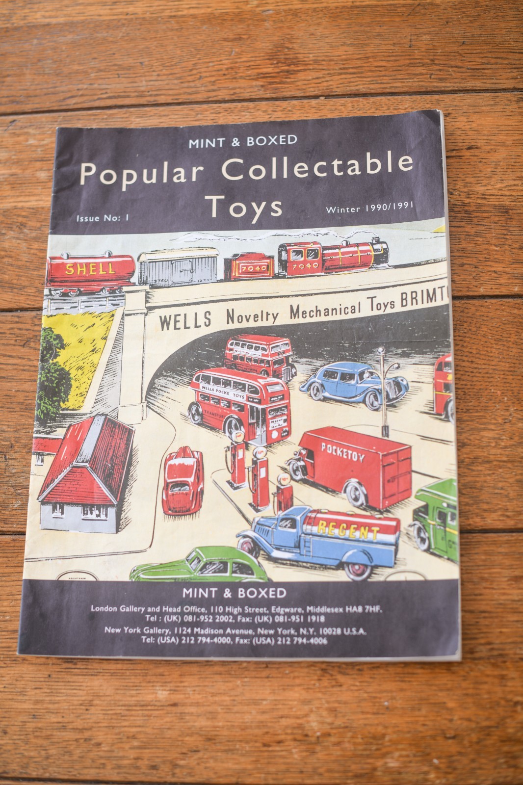 MINT AND BOXED POPULAR COLLECTABLE TOYS CATALOGUE  – PUB. 1991 – 18 PP