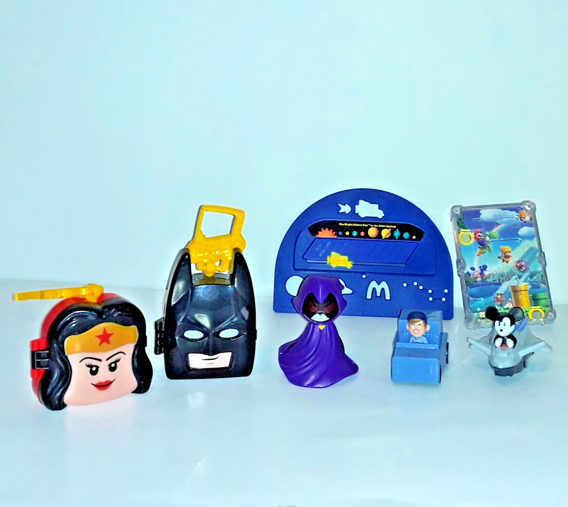 Mcdonalds Happy Meal Collectable toys From 2000’s Excellent  Condition Batman