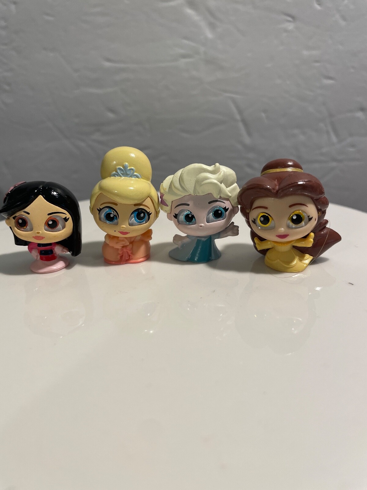 Disney Doorables Lot of 4 Princess Figures Collectable Toys
