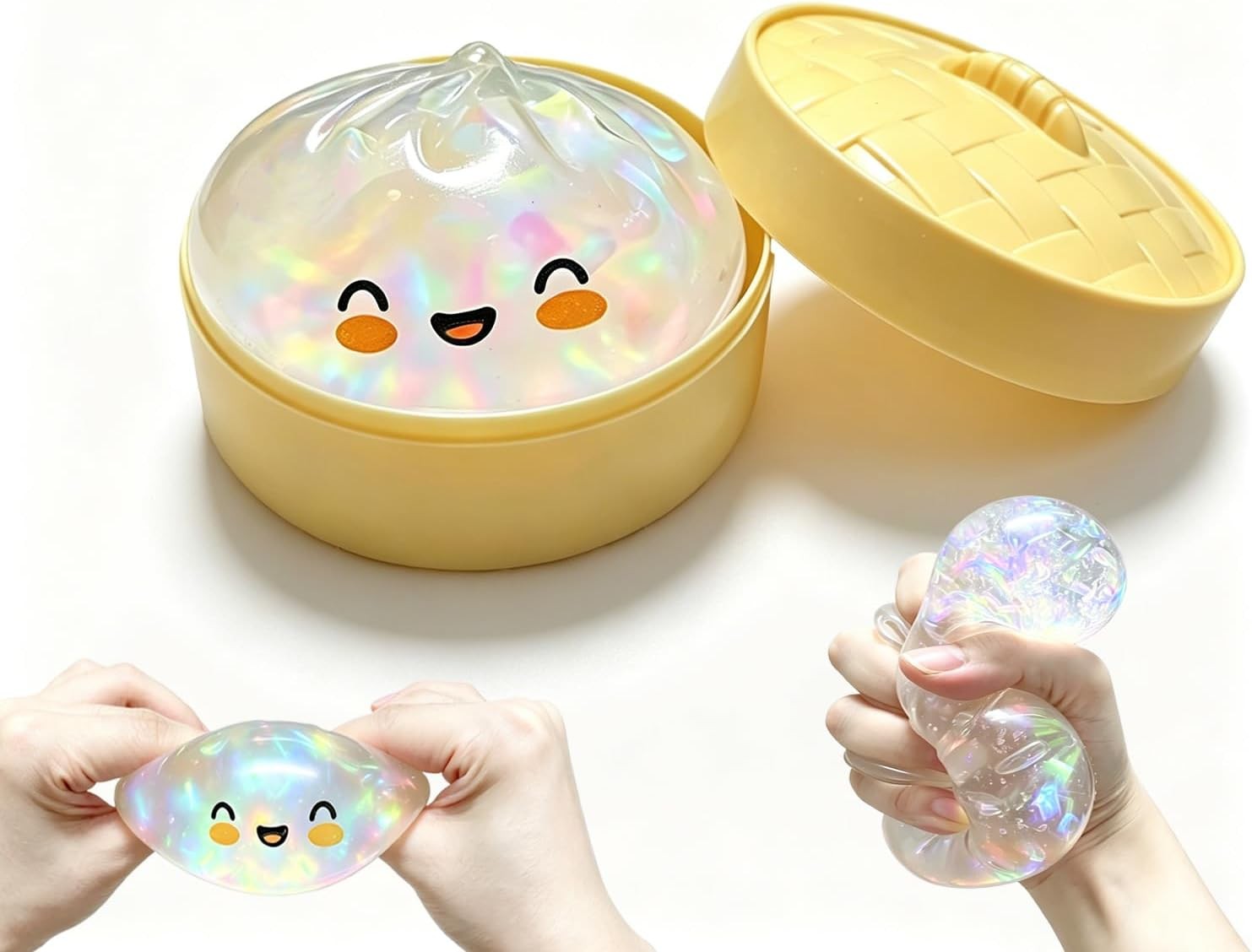 Pouch Shaped Squeezes with Box Squeeze Anxiety Relief Stress Fidget Toys
