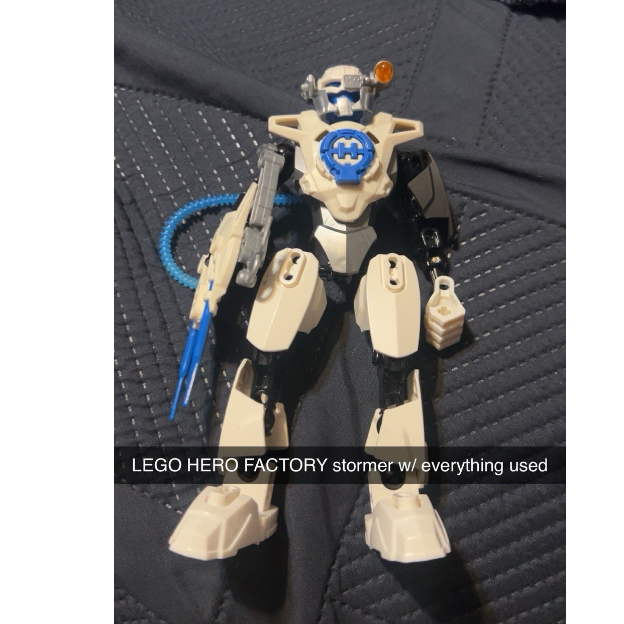 LEGO HERO Factory Stormer Character Figure – Plastic Buildable Action Figure
