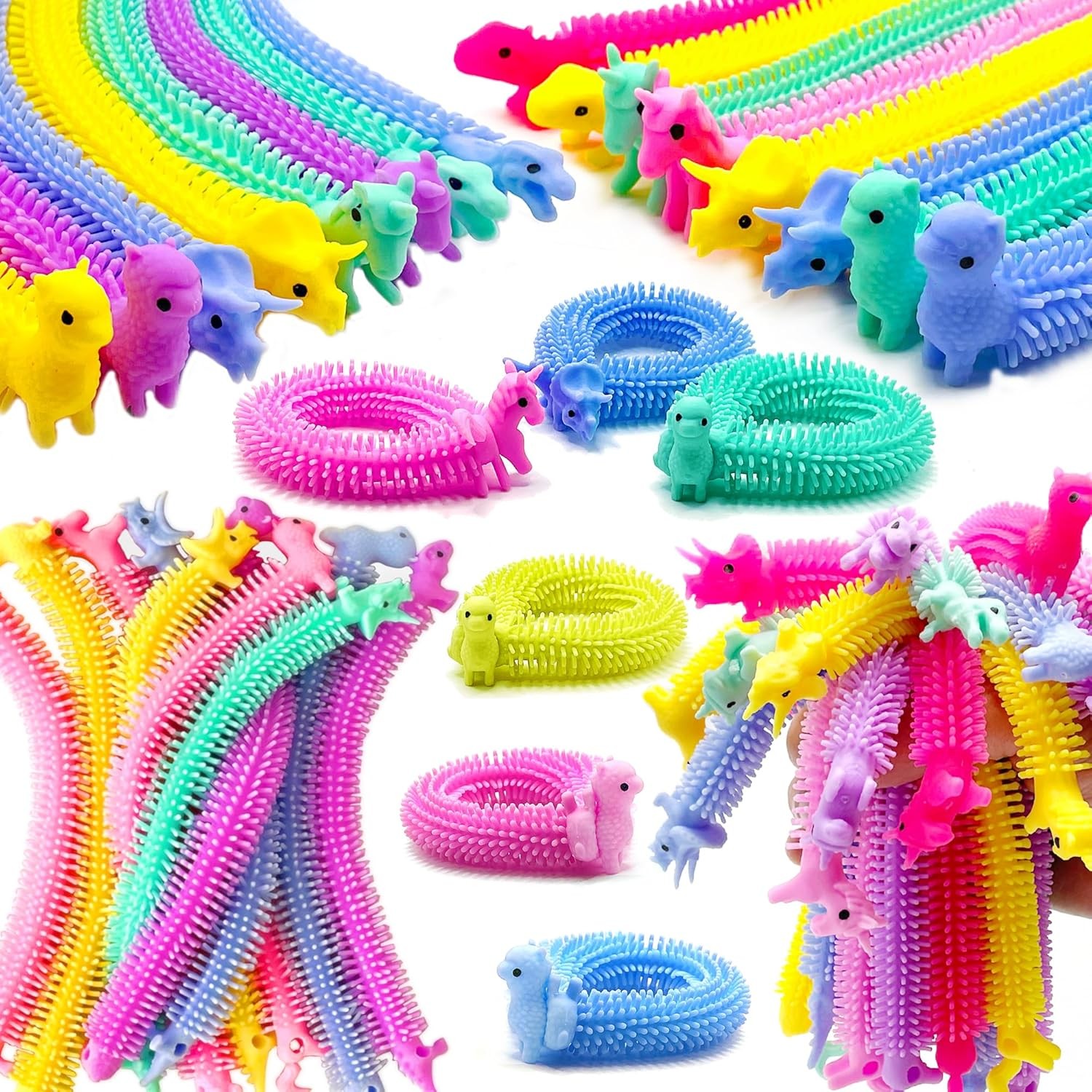 YZXODN 30 Pack Stretchy Strings Fidget Toys Sensory Bulk