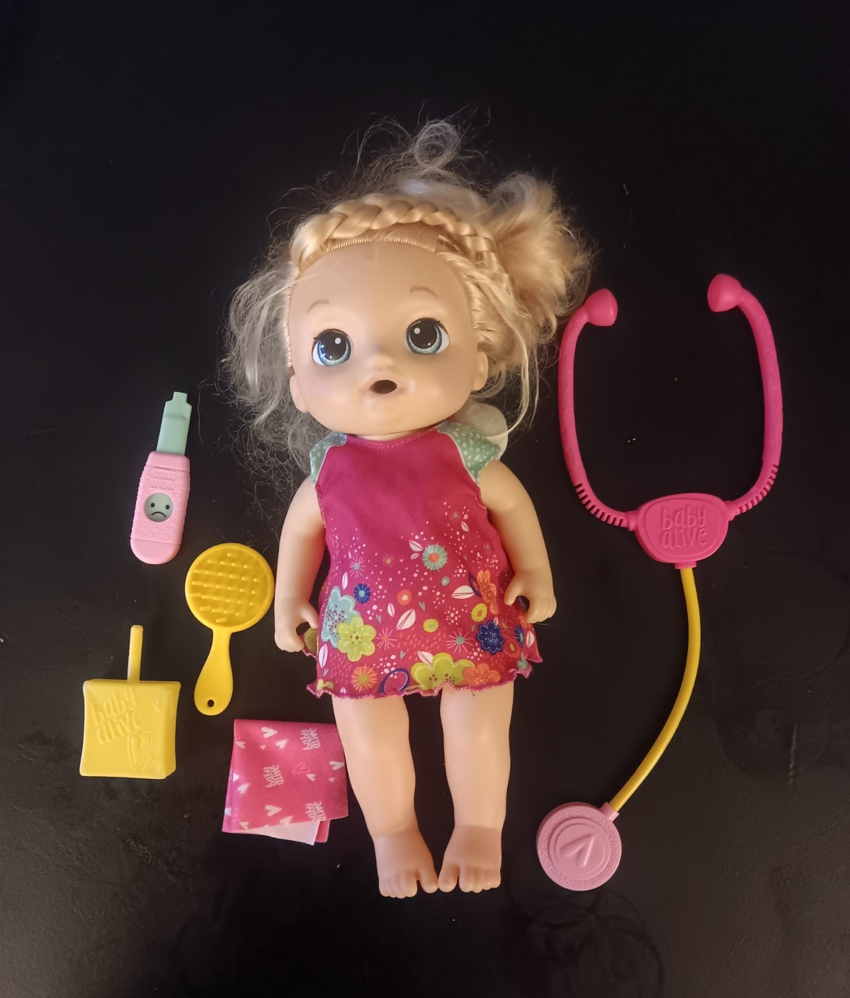 Collectable Baby Alive, Blonde Baby Doll,  check up version, collectable toys