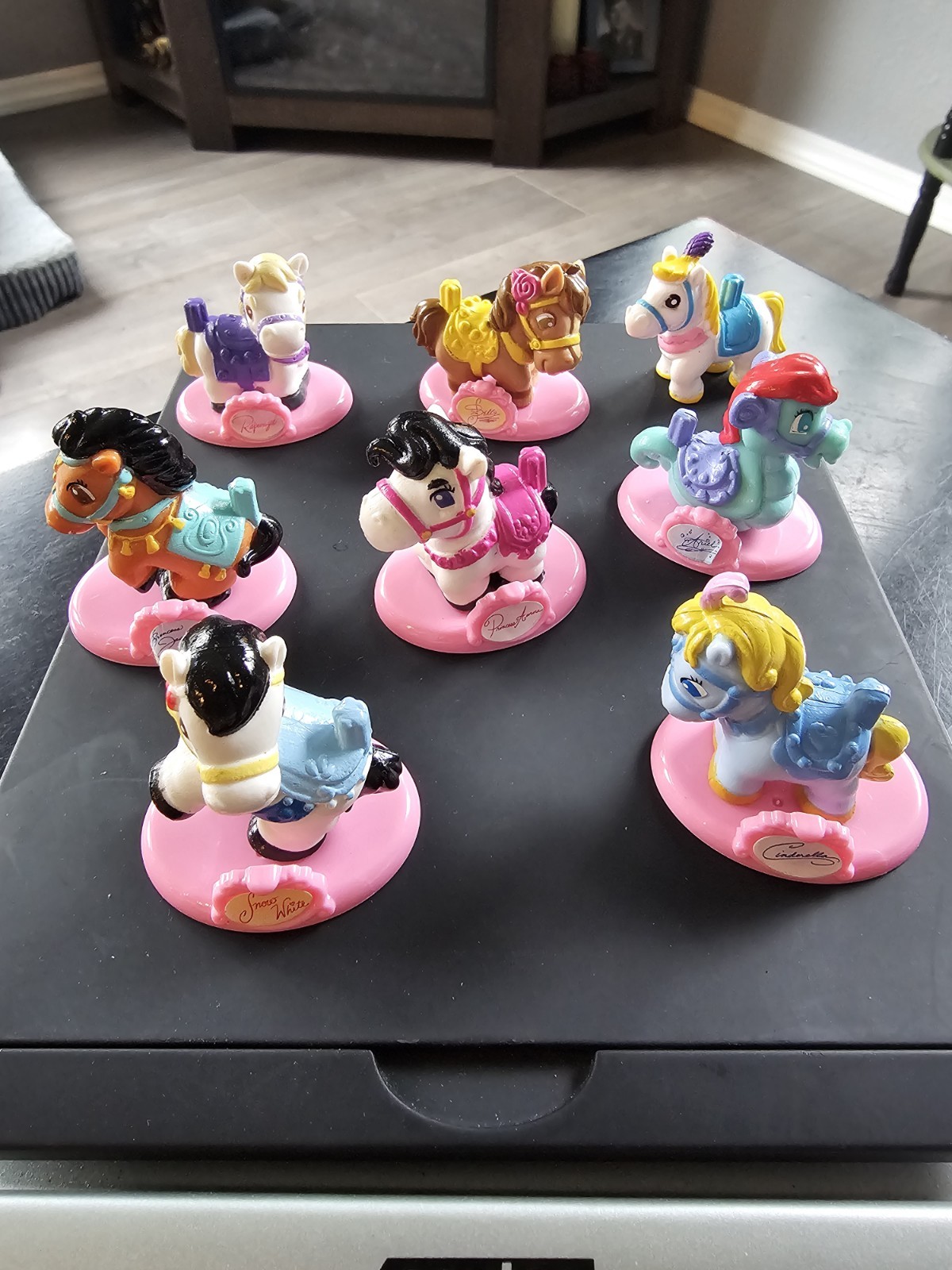 Lot Of Squinkies Disney Princess Horses Collectable Toys
