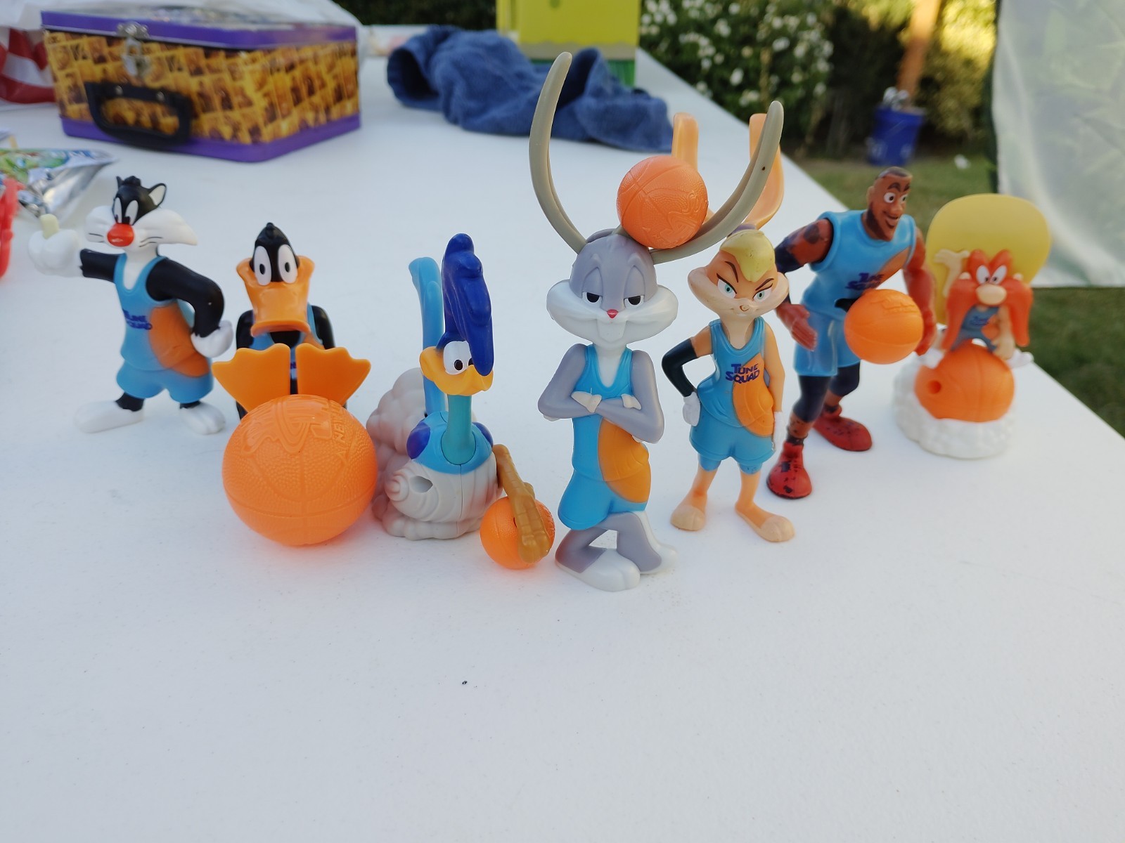 Space Jam Looney Tunes Lot Of 7 Collectable Toys McDonald’s Happy Meal Toys 2020
