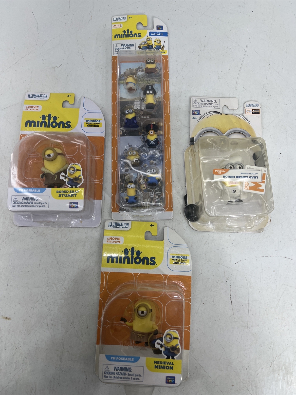 Despicable Me Minions Collectable Toys All brand new in box