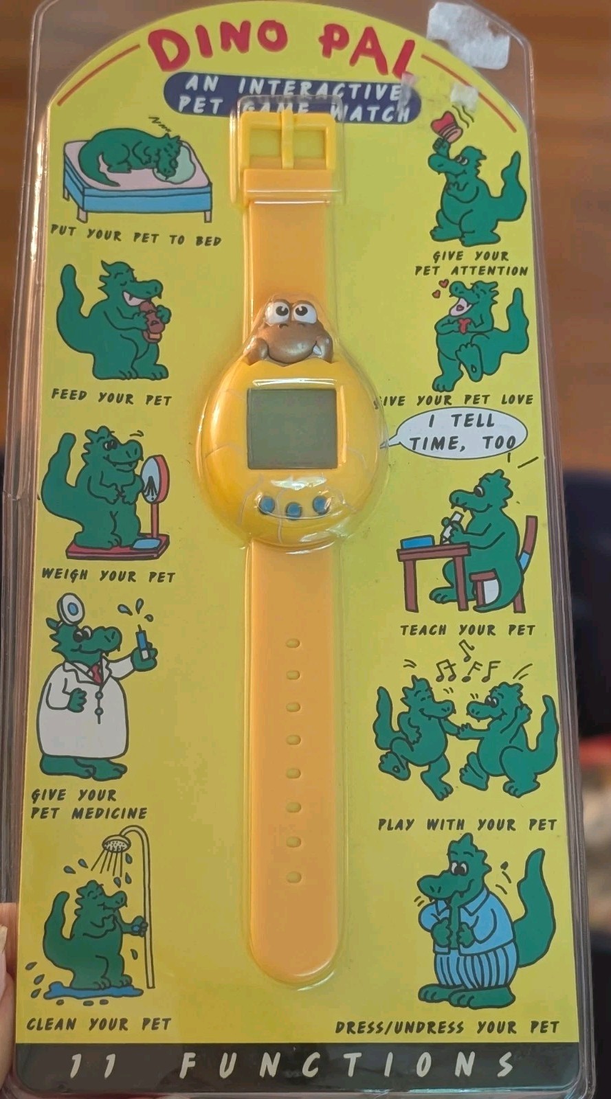 rare Dinosaur Pet Watch by Unitron 1999 vintage