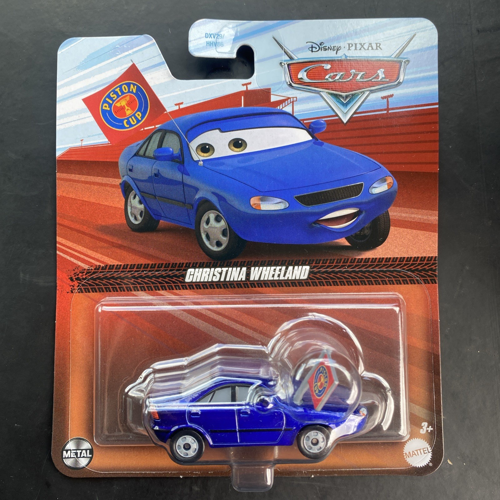 Disney Cars Diecast Christina Wheeland Mattel Collectable Toys Vehicles Blue